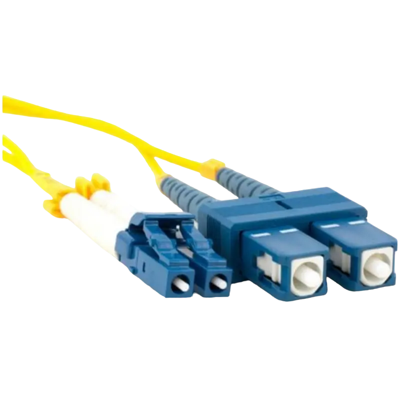 APC Electronic APC Fiber optic patch cords, singlemode Duplex LC-SC, 5m