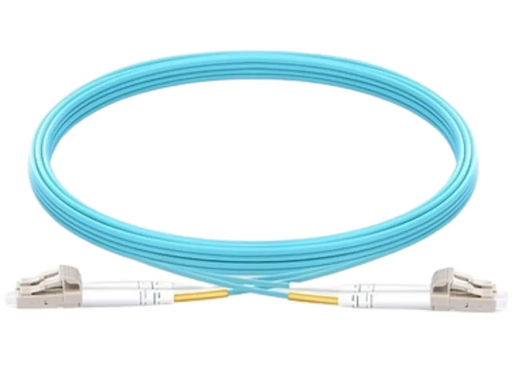 APC Electronic APC Fiber optic patch cords, Multimode OM4, LC-LC Duplex, 7M