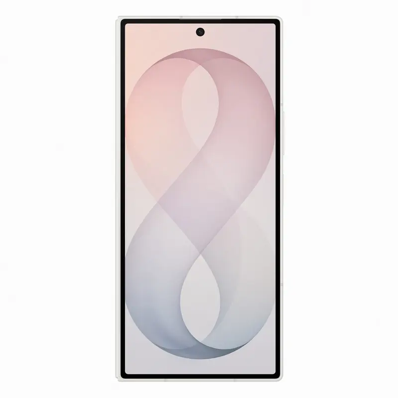 Telefon pliabil Samsung Fold8 Ultra 12/512 GB Crem, vedere laterală