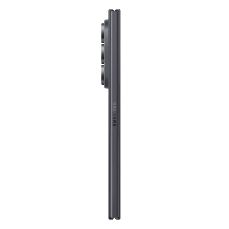 Telefon pliabil Samsung Fold8 Ultra 12/512 GB Grafit, vedere laterală