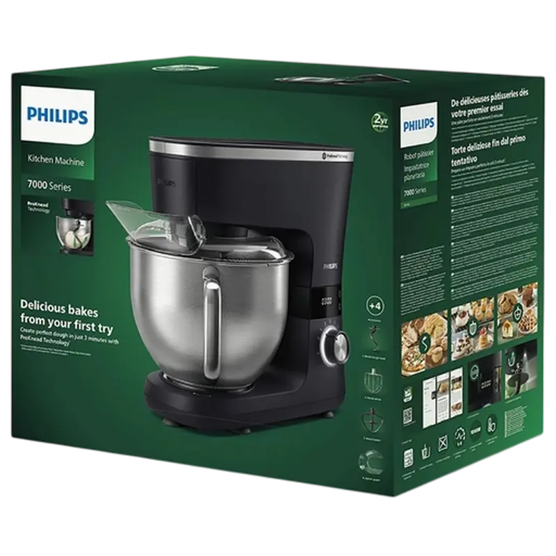 Robot de bucatarie Philips HR7962/01 1000 W bol 5.5 L, imagine suplimentară 7
