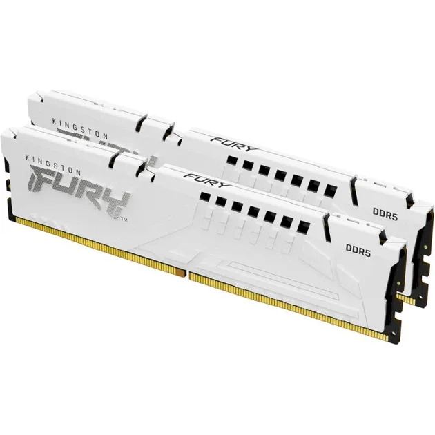 Kingston FURY 32 GB (2x16GB) DDR5 6400 MHz Beast EXPO White, vedere alternativă