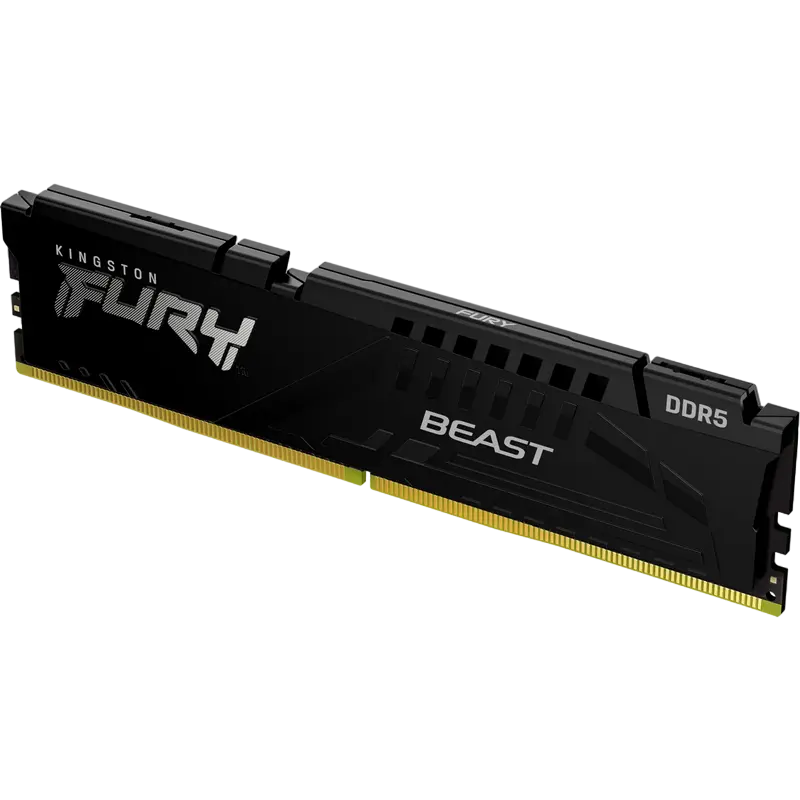Kingston FURY Beast 16GB DDR5 5200MHz CL40-40-40 Black