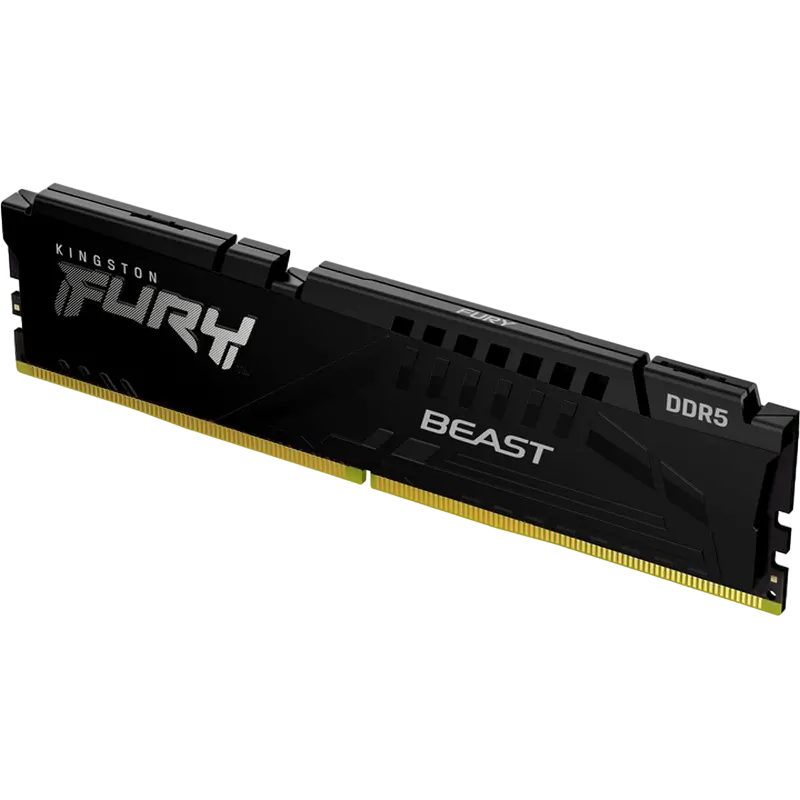 Kingston FURY Beast 16GB DDR5 6400MHz CL32-39-39 Black