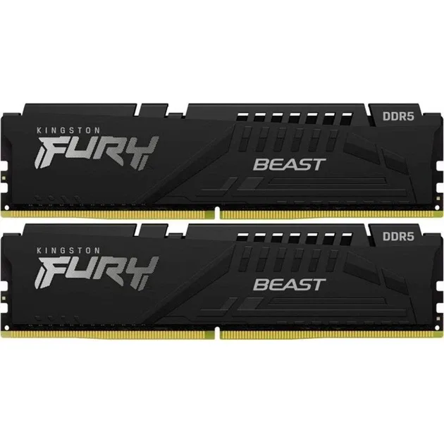 Kingston FURY Beast 32 GB (2x16 GB) DDR5 6000 MHz CL30 Black