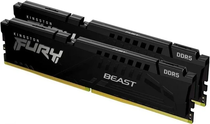 Kingston FURY Beast 32 GB (2x16 GB) DDR5 6000 MHz CL30 Black, vedere alternativă