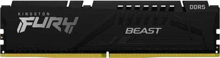 Kingston FURY Beast 32 GB (2x16 GB) DDR5 6000 MHz CL30 Black, vedere laterală