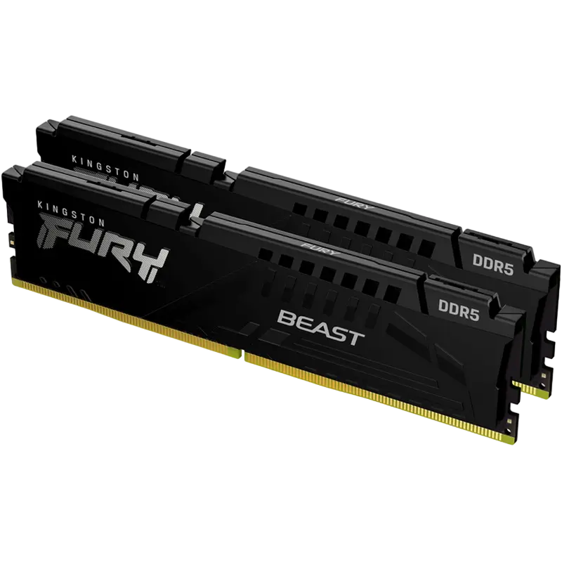 Kingston FURY Beast 32GB DDR5 6000MHz Kit 2x16GB CL30-36-36 Black