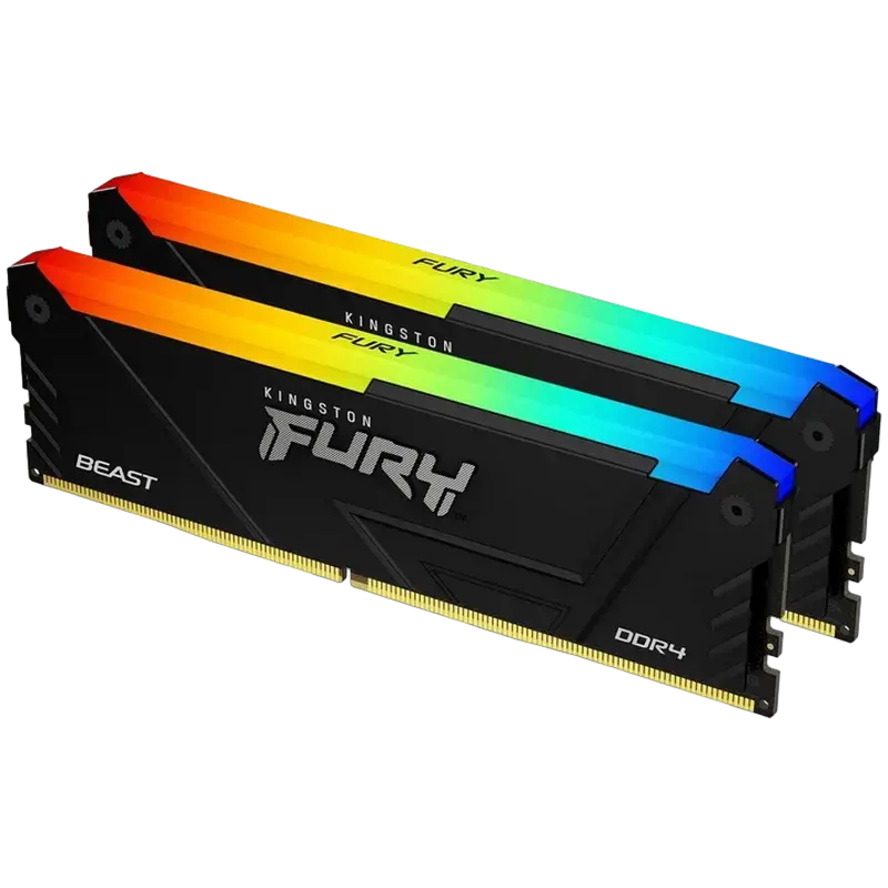 Kingston FURY Beast RGB 16GB DDR4 3600MHz Kit 2x8GB CL17-21-21