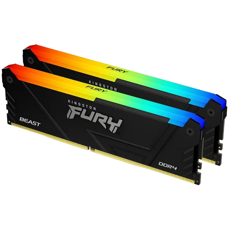 Kingston FURY Beast RGB 16GB DDR4 3733MHz Kit 2x8GB CL19-23-23