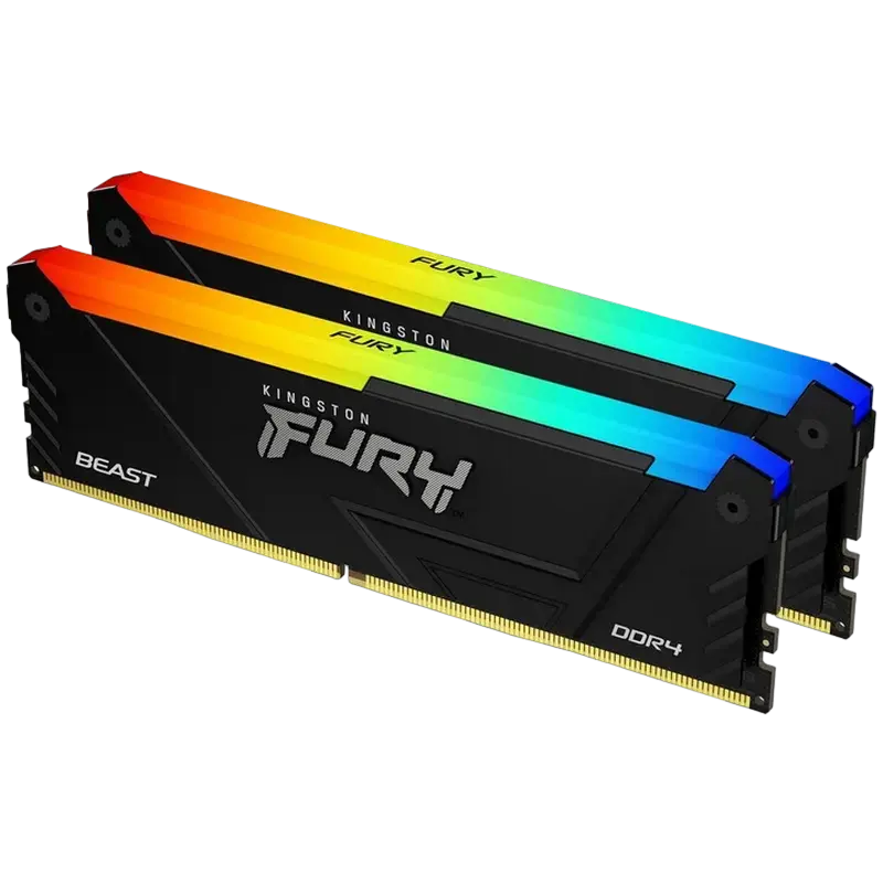 Kingston FURY Beast RGB 32GB DDR4 3200MHz Kit 2x16GB CL16-18-18