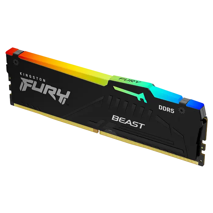 Kingston FURY Beast RGB 32GB DDR5 5200MHz CL40-40-40