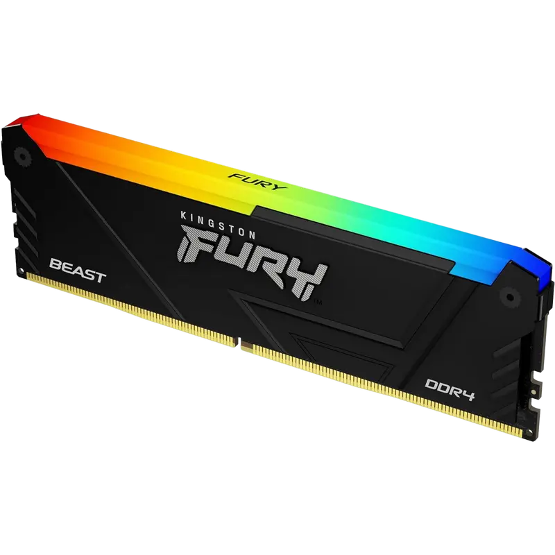 Kingston FURY Beast RGB 8GB DDR4 2666MHz CL16-18-18 Black