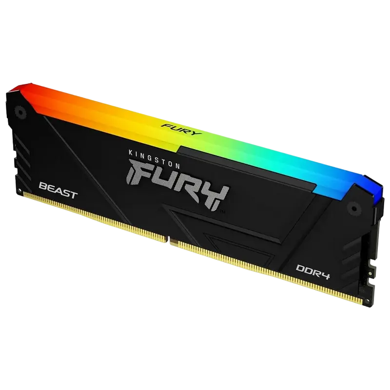 Kingston FURY Beast RGB 8GB DDR4 3600MHz CL17-21-21 Black