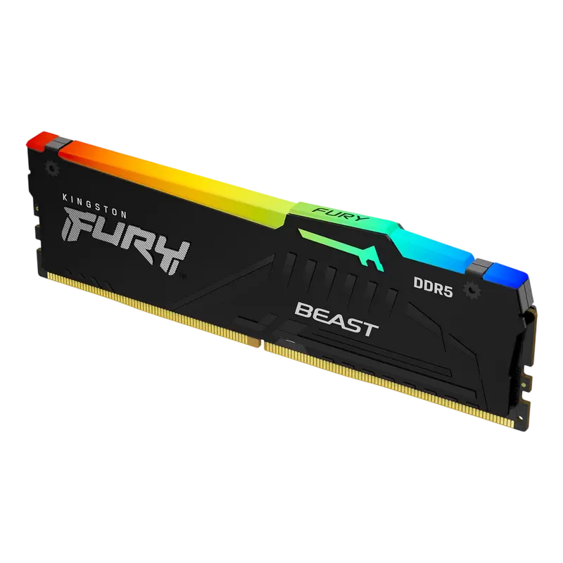 Kingston FURY Beast RGB 8GB DDR5 6000MHz CL36-38-38