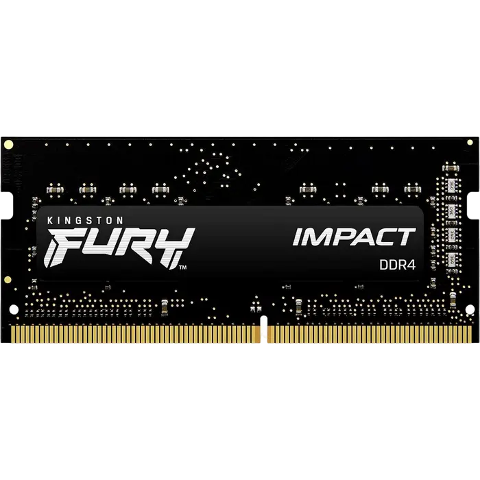 Kingston FURY Impact 16GB DDR4 2666MHz CL15-17-17 Black