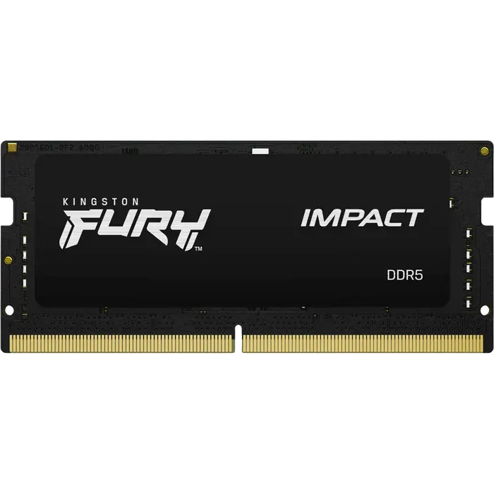 Kingston FURY Impact 16GB DDR5 4800MHz CL38 Black