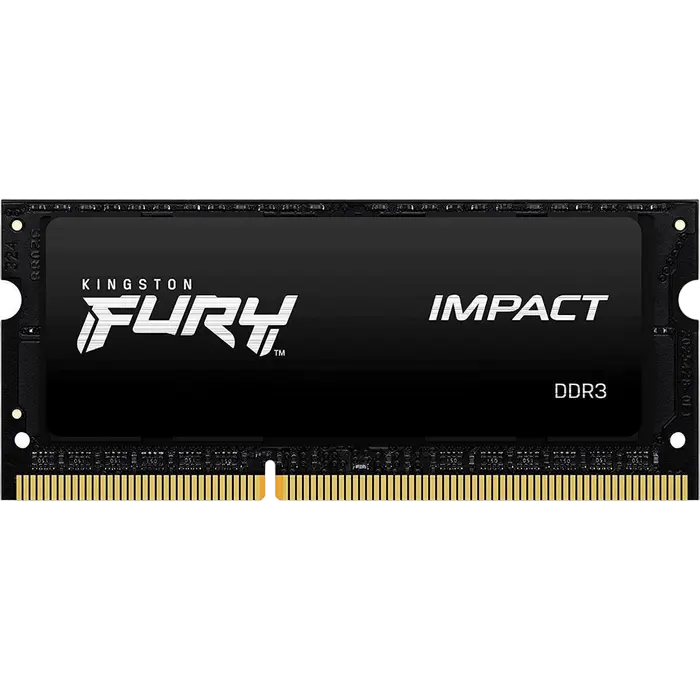 Kingston FURY Impact 8GB DDR3 1600MHz CL9-9-9 Black