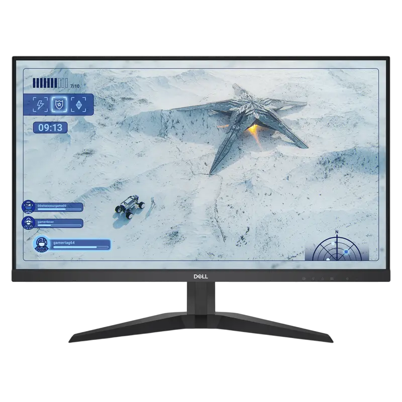 27" DELL G2725D, Black, IPS, 2560x1440, 180Hz, 1ms, FreeSync, 400cd, CR1000:1, HDMI+DP