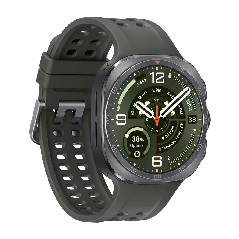 Ceas inteligent Samsung Galaxy Watch Ultra 2 47 mm Argintiu, detaliu interfață