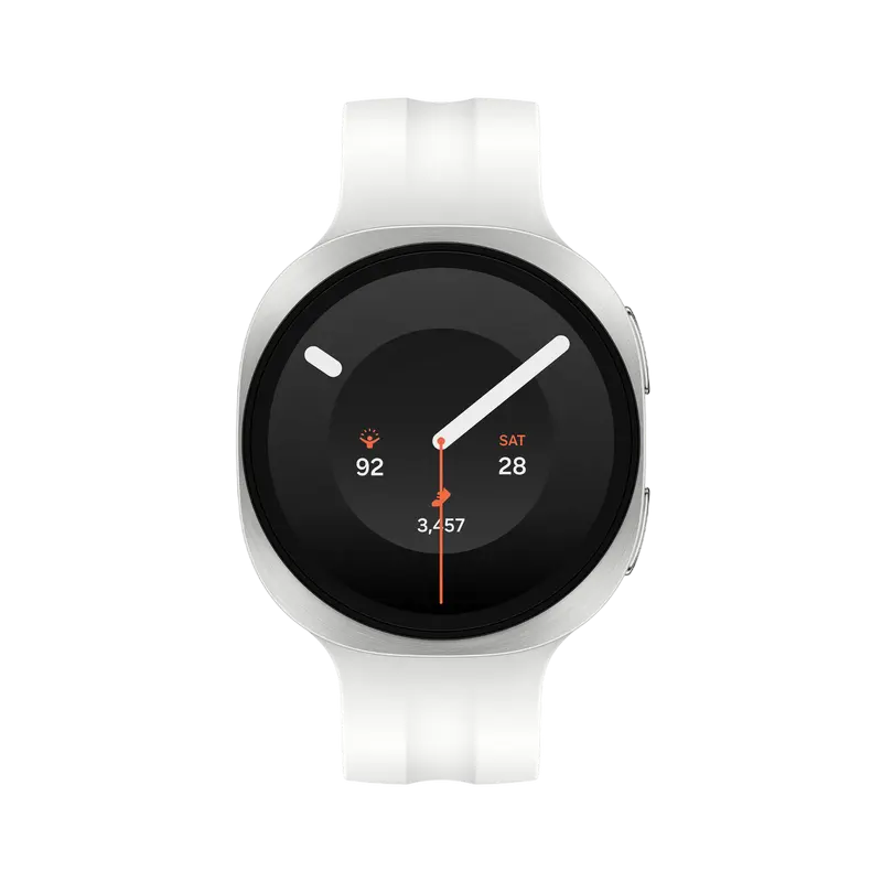 Ceas inteligent Samsung Galaxy Watch9 40 mm Bej, vedere posterioară