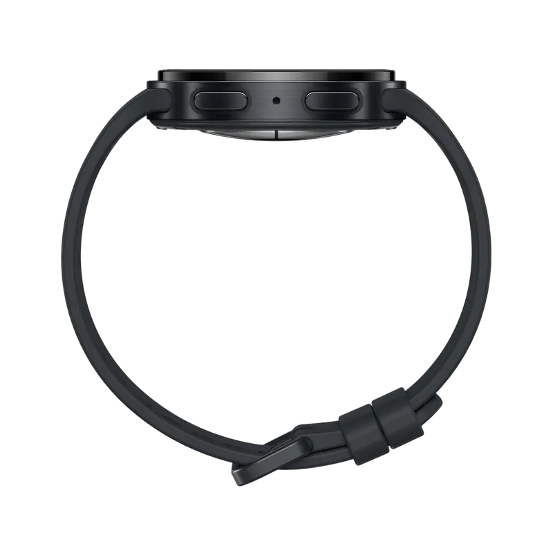 Ceas inteligent Samsung Galaxy Watch9 44 mm Negru, vedere laterală