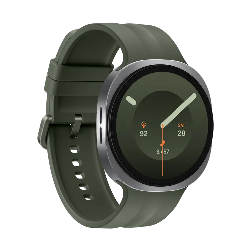 Ceas inteligent Samsung Galaxy Watch9 44 mm Argintiu, vedere alternativă