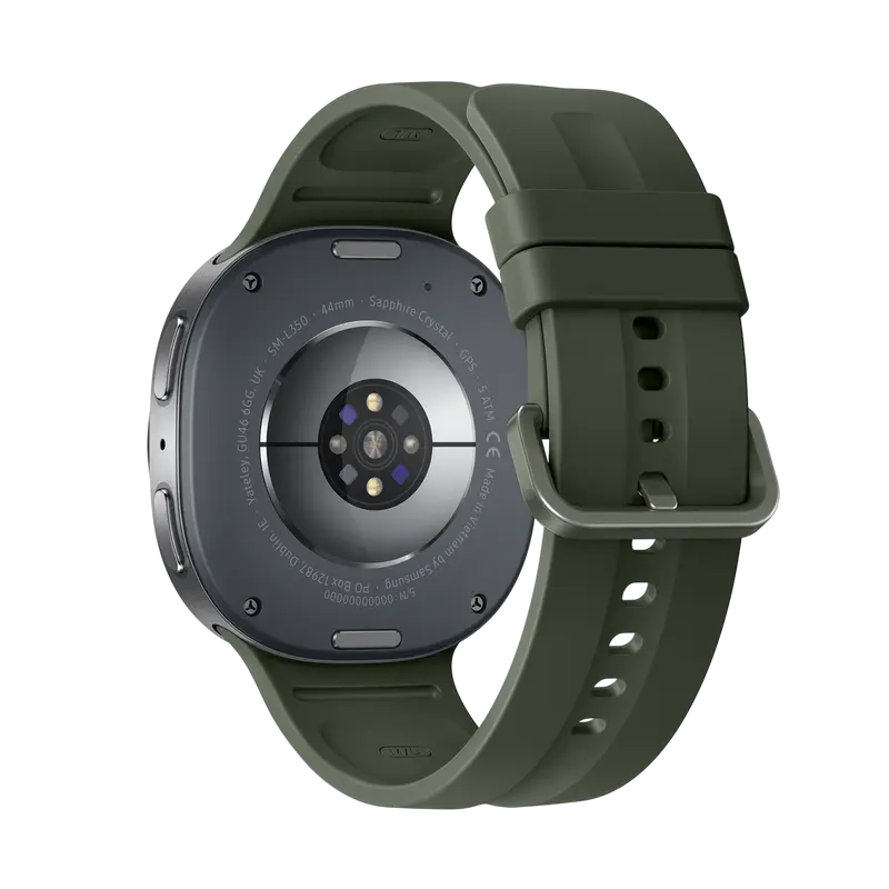 Ceas inteligent Samsung Galaxy Watch9 44 mm Argintiu, detaliu interfață