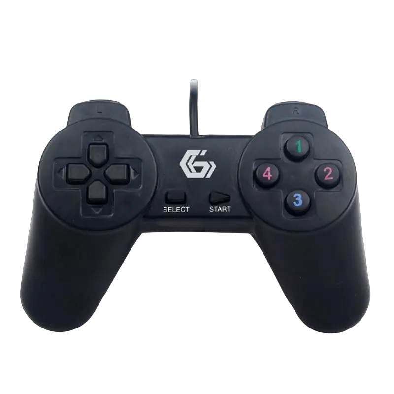 Gembird Gamepad GMB JPD-UB-01, 2 axes, D-pad, 10 buttons, USB