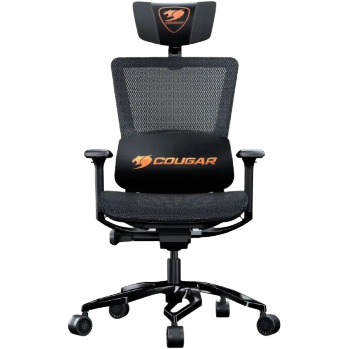 Gaming Chair Cougar ARGO Black, User max load up to 150kg / height 160-190cm