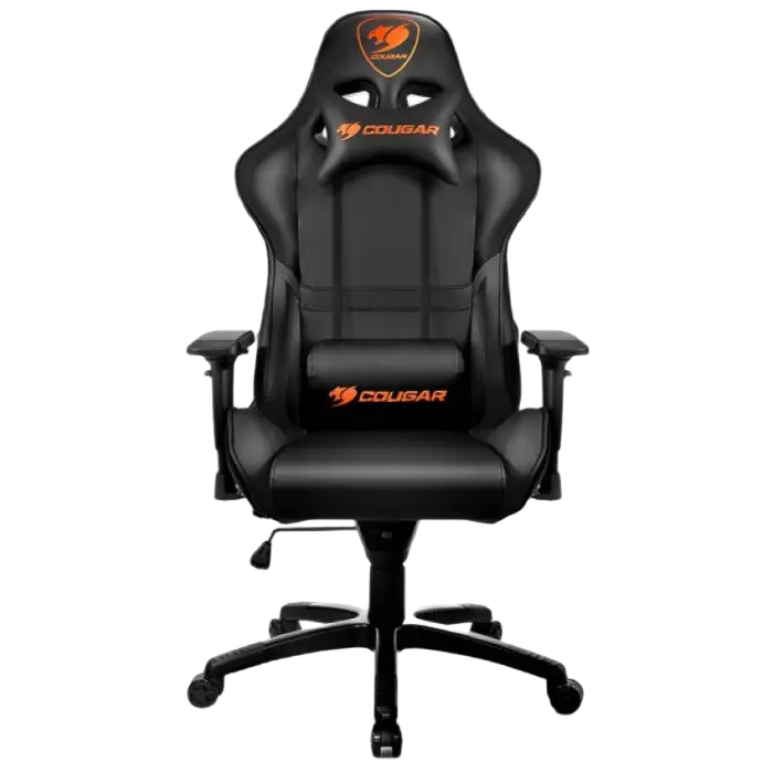 Gaming Chair Cougar ARMOR Black, User max load up to 120kg / height 150-185cm