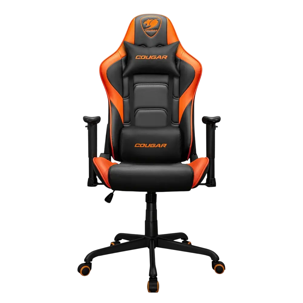Gaming Chair Cougar ARMOR ELITE Black/Orange, User max load up to 120kg / height 145-180cm