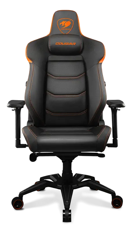 Gaming Chair Cougar ARMOR EVO Black/Orange, User max load up to 160kg / height 160-195cm