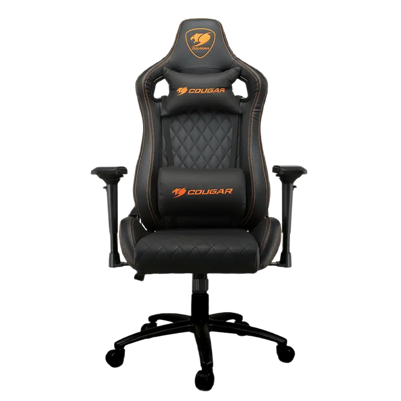 Gaming Chair Cougar ARMOR S Black, User max load up to 120kg / height 155-190cm