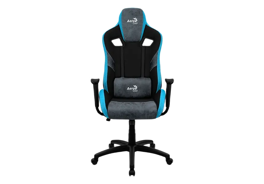 Gaming Chair AeroCool COUNT Steel Blue, User max load up to 150kg / height 165-180cm