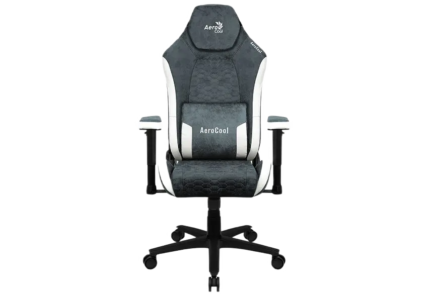 Gaming Chair AeroCool Crown AeroSuede Steel Blue, User max load up to 150kg / height 170-190cm