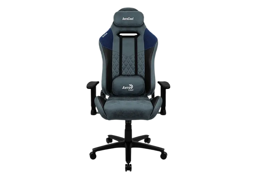 Gaming Chair AeroCool DUKE Steel Blue, User max load up to 150kg / height 165-180cm