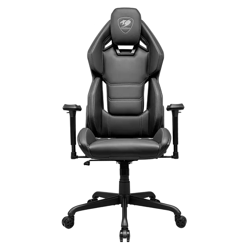 Gaming Chair Cougar HOTROD Black, User max load up to 136kg / height 155-190cm
