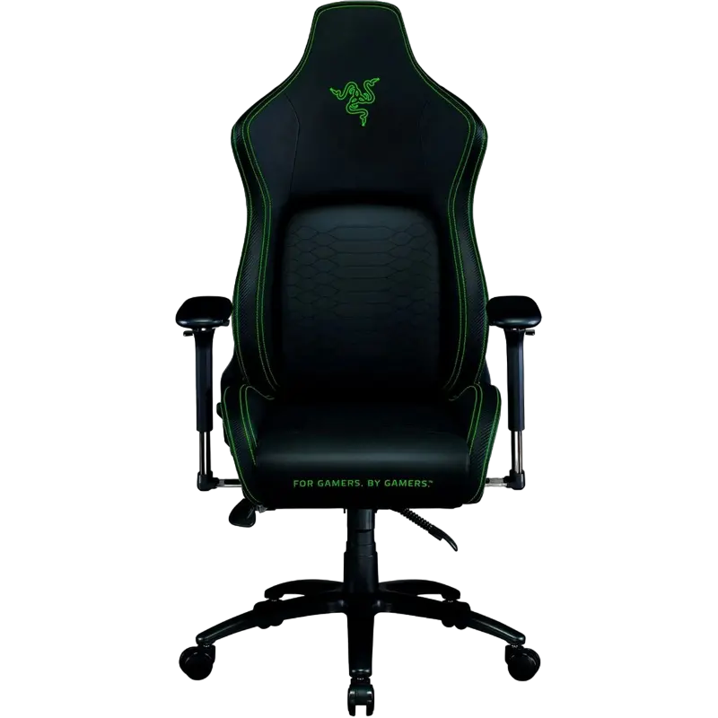 Gaming Chair Razer Iskur, Max.load 136 kg, Hieght:170-180cm, 4D Armrest, Lumbar Support, Black/Green