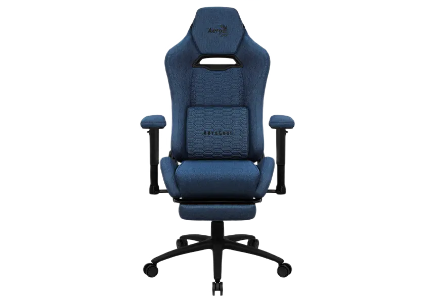 Gaming Chair AeroCool ROYAL Cobalt Blue, User max load up to 150kg / height 165-185cm