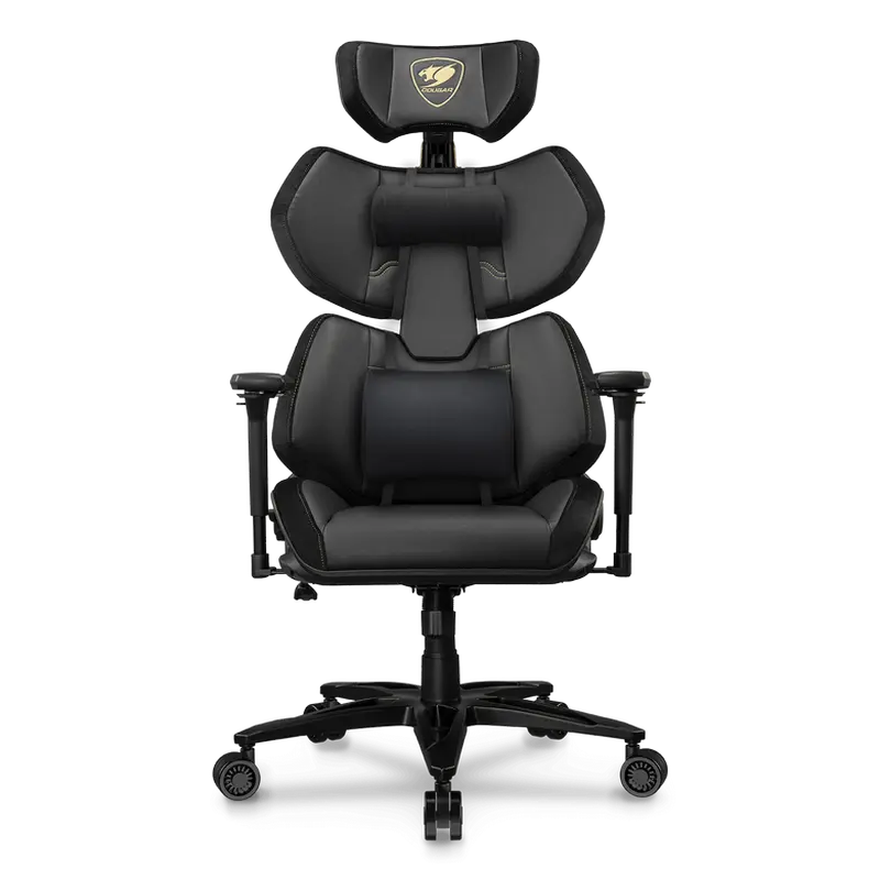 Gaming Chair Cougar Terminator Elite Gold, User max load up to 135kg / height 160-195cm
