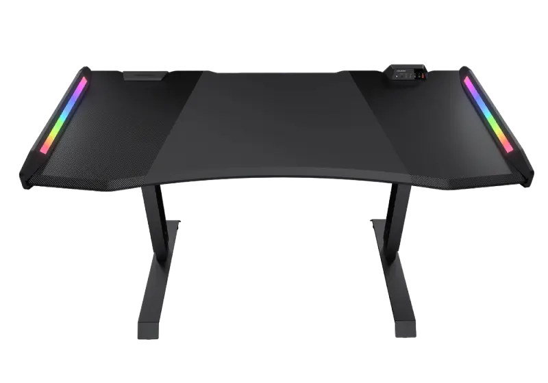 Gaming Desk Cougar MARS Pro 150, Width 1531mm, Heigh 799/849/899, Dual-sided RGB Lighting Effects