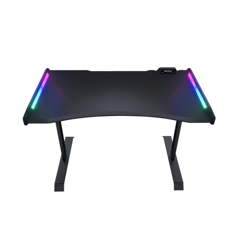 Gaming Desk Cougar MARS120,Width 1246mm,Depth 736mm,Heigh 764mm,Weight 150kg,Dual ARGB light bars,I/