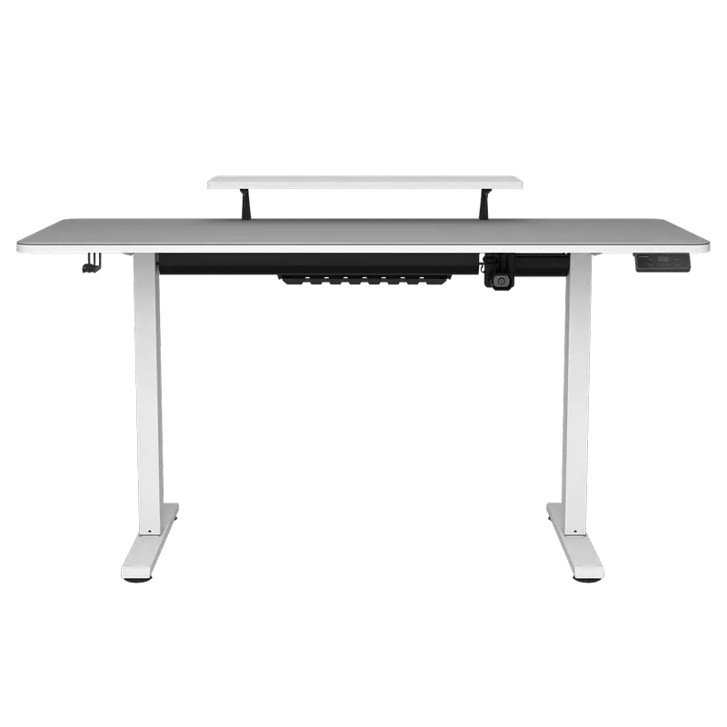 Gaming Electric Desk Cougar E-Star 140, Width 1400mm, Depth 600mm, Heigh 720-1170mm WHITE