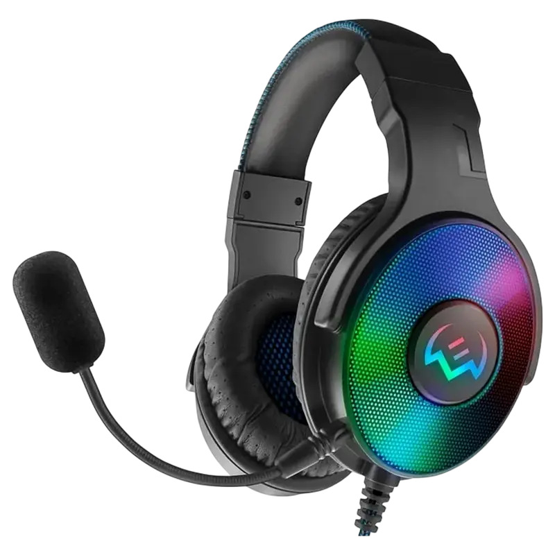 Gaming Headset SVEN AP-U1500MV, 50mm drivers, 50-20kHz, 24 Ohm, 115dB, 360g, In-Line Controls, Detac