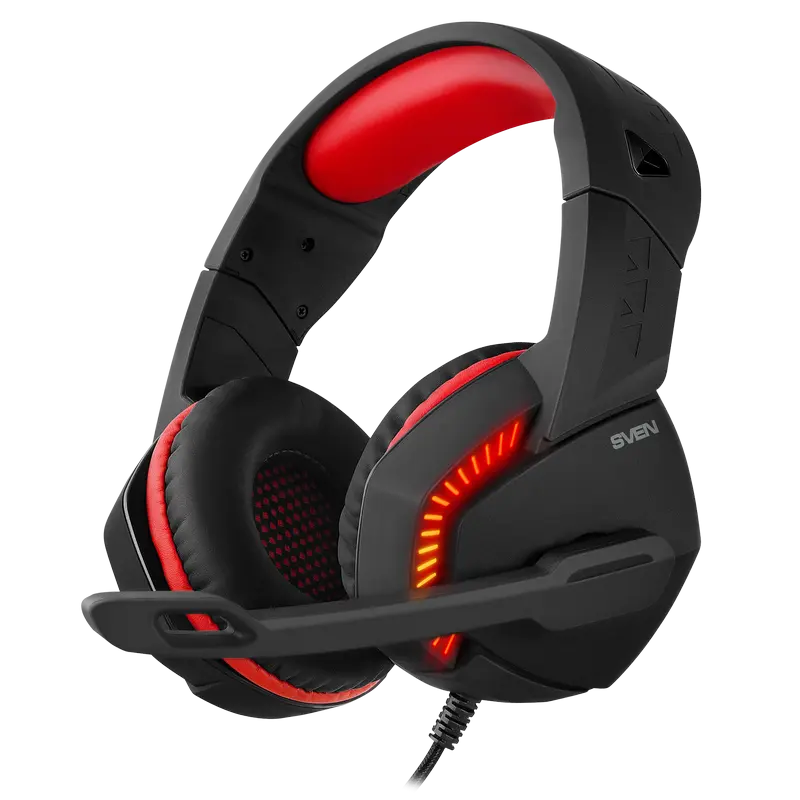 Gaming Headset SVEN AP-U989MV, 50mm drivers, 20-20kHz, 32 Ohm, 108dB, 520g, In-Line Controls, v7.1