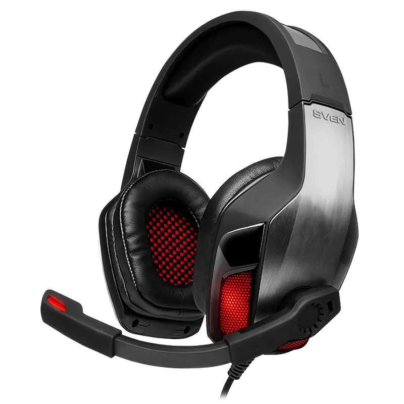 Gaming Headset SVEN AP-U995MV, 50mm drivers, 20-20kHz, 32 Ohm, 108dB, 520g, In-Line Controls, v7.1