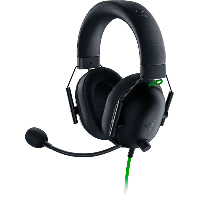 Gaming Headset Razer BlackShark V2 X, 50mm drivers, 20-20kHz, 32 Ohm, 98db, 240g, Noise-Cancelling M