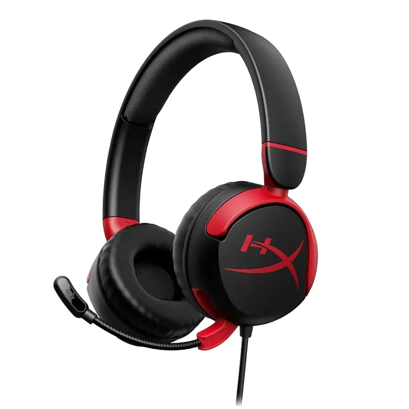 Gaming Headset HyperX Cloud Mini, 30mm driver, 20-20khz, 83db, 127g., Flip-to-mute, Rotating ear cup