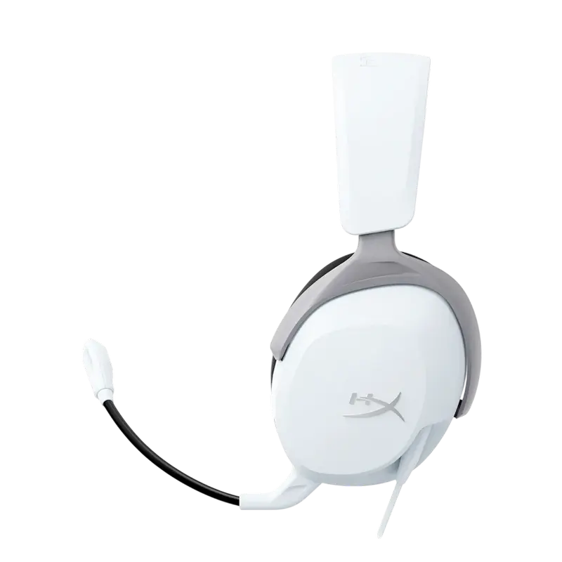 Căști gaming HyperX CloudX Stinger 2 Core pentru Xbox albe, vedere alternativă
